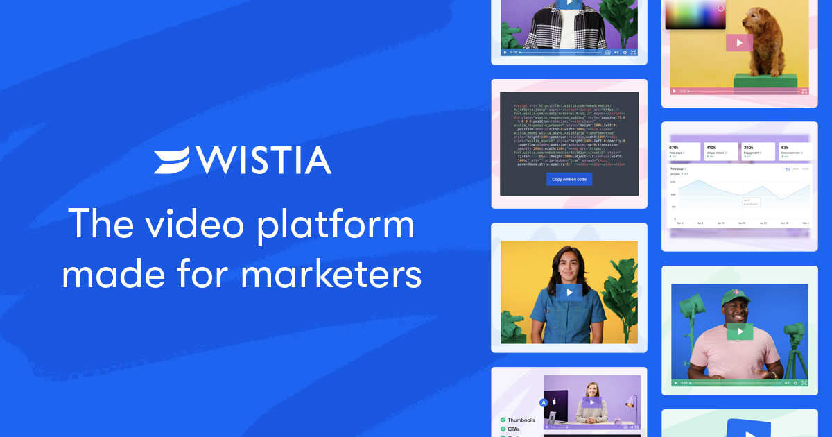 Wistia AI brand screenshot