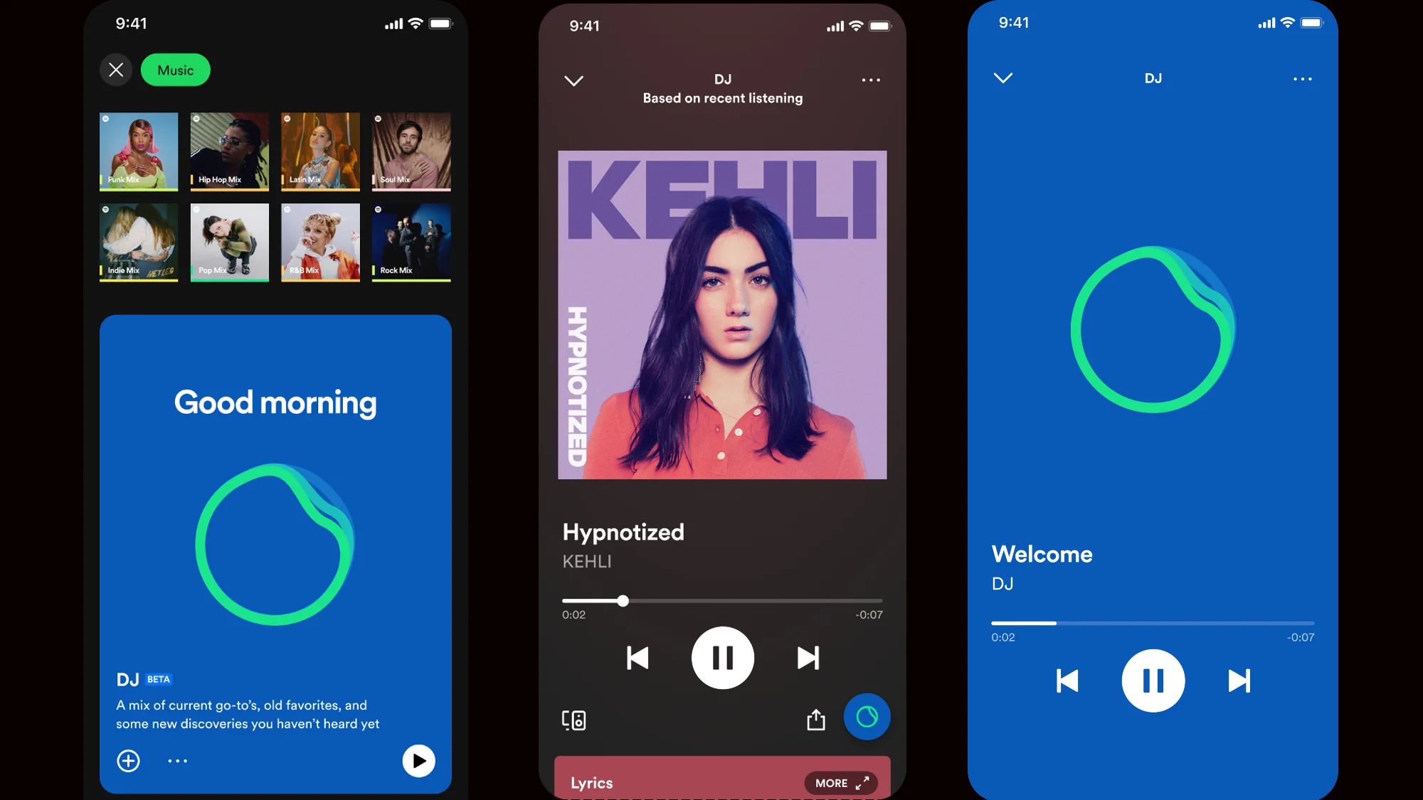 Spotify AI brand screenshot